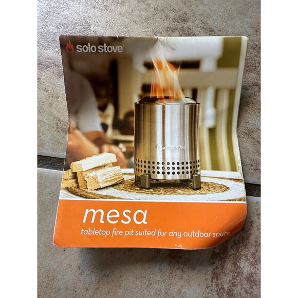 Solo Stove Mesa Tabletop Fire Pit With Stand Indoor Outdoor - Picture 8 of 8